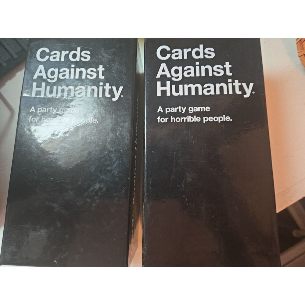2 DECKS of Cards Against Humanity Playing Cards